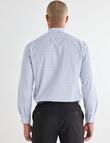 Laidlaw + Leeds Check Long Sleeve Shirt, White product photo View 02 S
