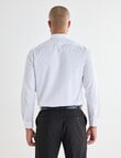 Laidlaw + Leeds Shadow Stripe Long Sleeve Shirt, White product photo View 02 S