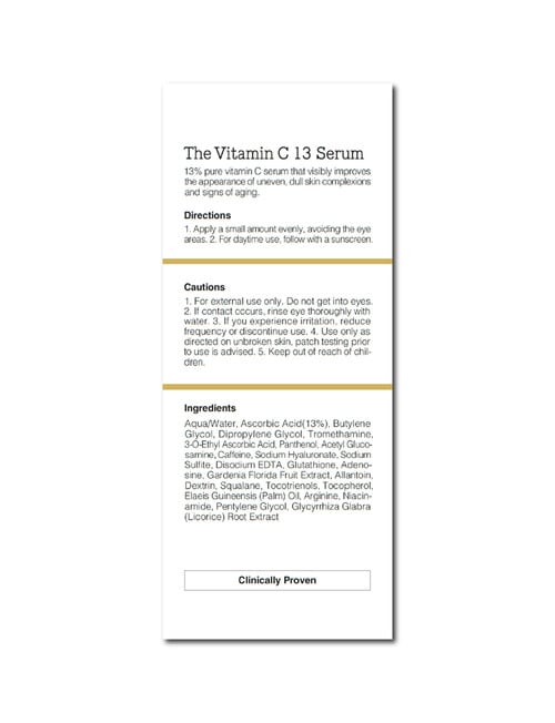 COSRX The Vitamin C 13 serum product photo View 29 L