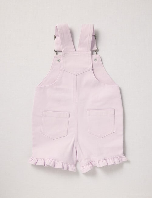 Teeny Weeny Rainbow Shortall & Tee Set, 2-Piece, Orchid product photo View 03 L