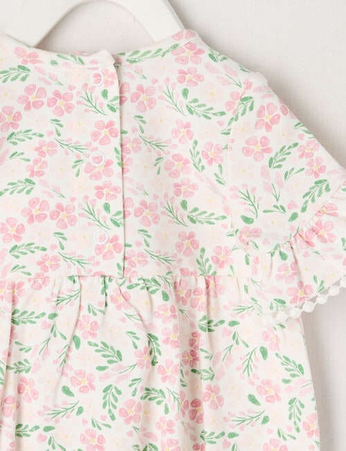 Teeny Weeny Floral Play Time Balloon Romper, Multi product photo View 02 L