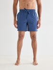 Gasoline Rivea Seersucker Shorts, Blue product photo