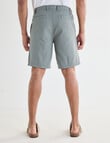 Gasoline Pique Elastic Waist Shorts, Sage product photo View 02 S