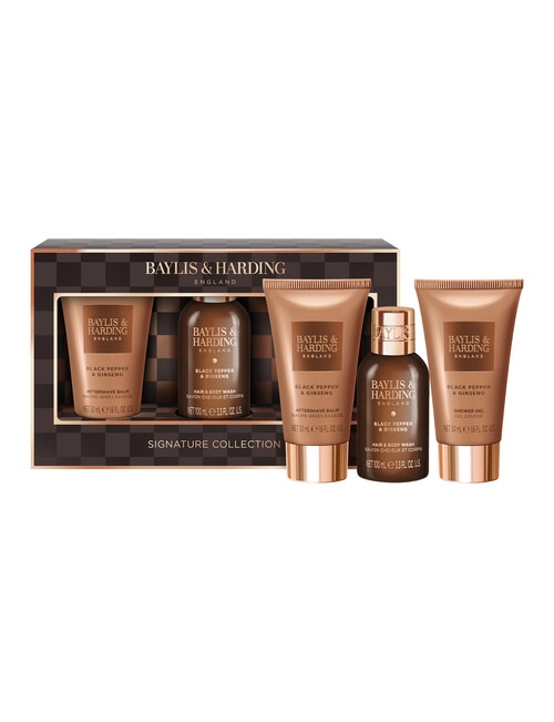 Baylis and Harding Black Pepper & Ginseng Men's Luxury Mini Trio product photo