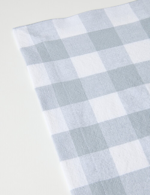 Amy Piper Gingham Napkin, Blue & White product photo View 02 L
