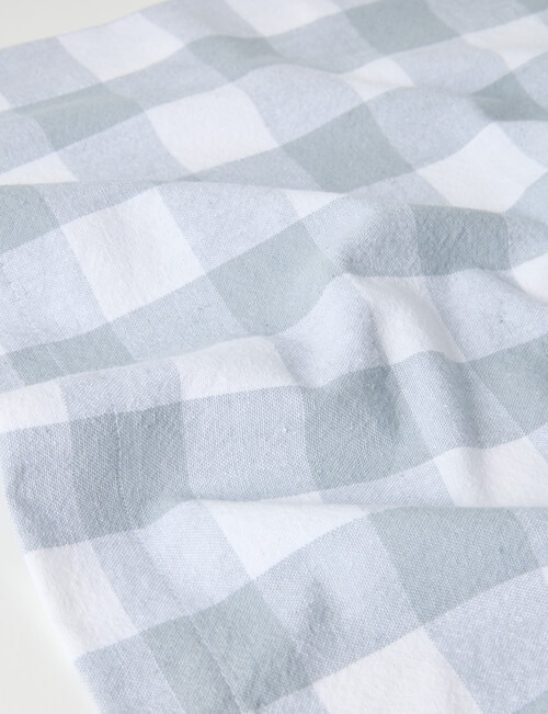 Amy Piper Gingham Napkin, Blue & White product photo View 03 L