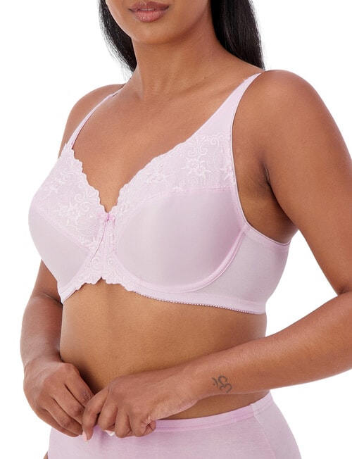 Triumph Embrace Minimiser Bra, Crocus, D-F product photo View 03 L