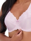 Triumph Embrace Minimiser Bra, Crocus, D-F product photo View 04 S