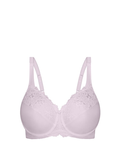Triumph Embrace Minimiser Bra, Crocus, D-F product photo View 05 L
