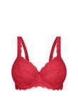 Triumph Essential Lace Underwire Bra, Mars Red, C-E product photo View 04 S
