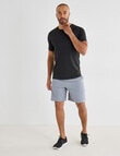 Gym Equipment Performance Short Sleeve Tee, Black product photo View 03 S
