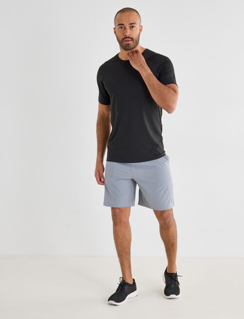 Gym Equipment Performance Short Sleeve Tee, Black product photo View 03 L