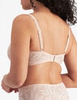 Berlei Because Mindful Mesh Minimiser Bra, Nude Lace, D-G product photo View 03 S