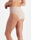 Berlei Because Mindful Mesh Full Brief, Nude Lace product photo View 03 S