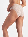 Berlei Because Mindful Mesh Full Brief, Nude Lace product photo View 08 S