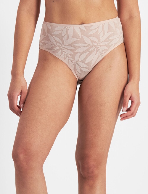 Berlei Because Mindful Mesh Full Brief, Nude Lace product photo View 06 L