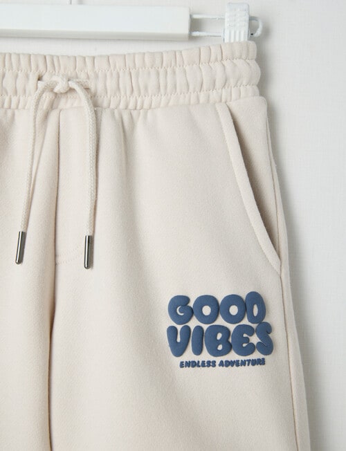 Mac & Ellie Good Vibes Knit Shorts, Putty product photo View 03 L