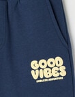 Mac & Ellie Good Vibes Knit Short, Indigo product photo View 02 S