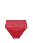 Triumph Essential Lace Maxi Brief, Mars Red product photo View 04 S