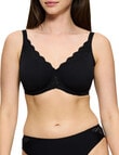 Triumph Amourette Minimizer Bra, Black, C-F product photo