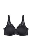 Triumph Amourette Minimizer Bra, Black, C-F product photo View 04 S