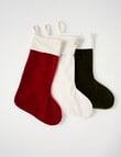 Christmas Shop Velvet Stocking product photo View 04 S