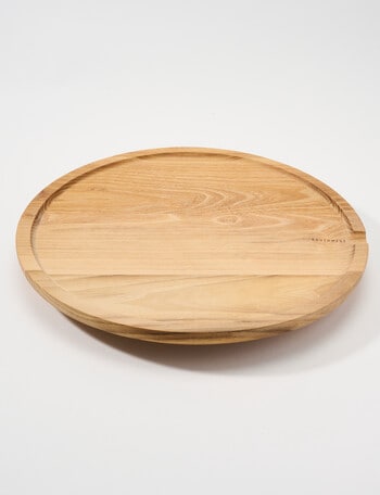 SouthWest Open Table Lazy Suzan, 40cm, Teak product photo
