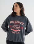 Denim Republic Heritage Sweatshirt, Washed Black product photo