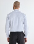 Laidlaw + Leeds Multi Stripe Long Sleeve Shirt, White product photo View 02 S