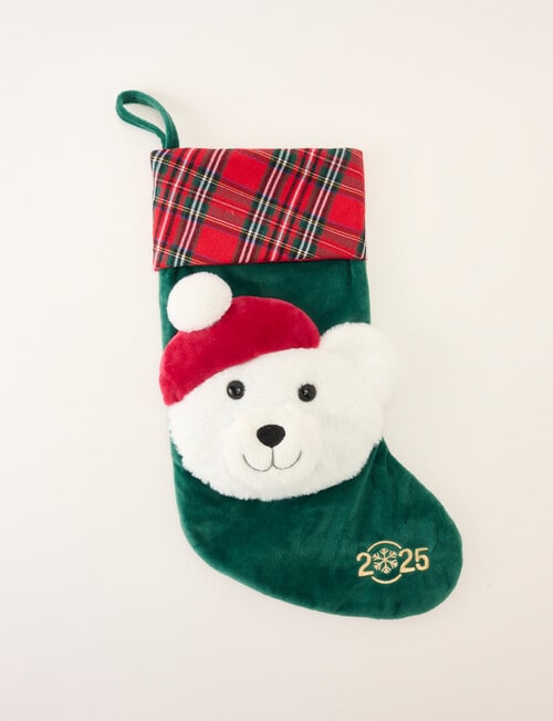 Santa Bear Santa Bear Stocking, 2025 product photo