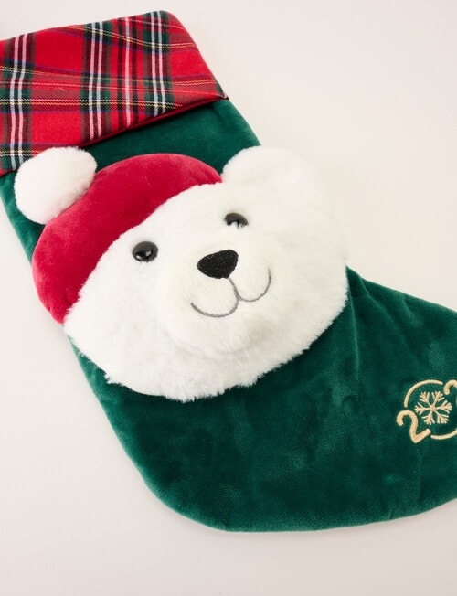 Santa Bear Santa Bear Stocking, 2025 product photo View 02 L