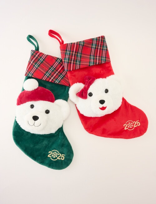 Santa Bear Missy Bear Stocking, 2025 product photo View 03 L