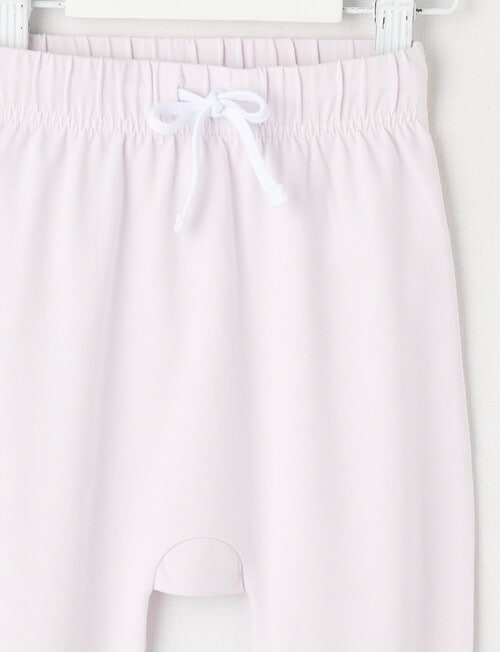 Little Bundle Stretch Cotton Essentials Pant, Orchid Tint product photo View 02 L