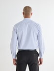 Laidlaw + Leeds Micro Check Long Sleeve Shirt, White product photo View 02 S