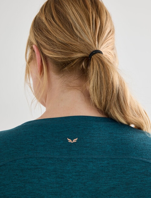 Superfit Curve Limitless Short Sleeve Tee, Dark Moss product photo View 04 L