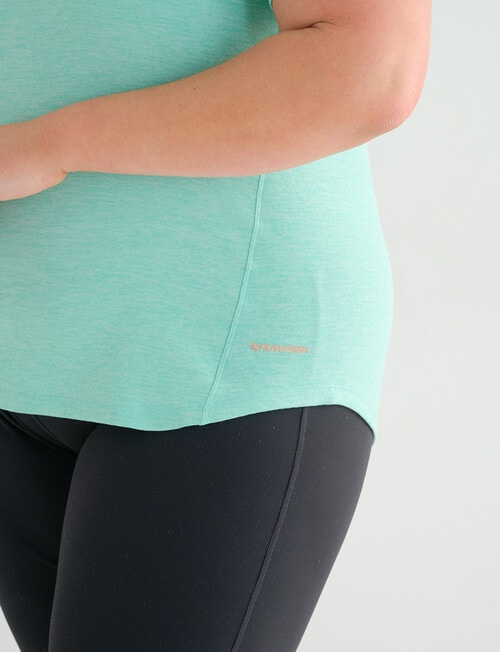 Superfit Curve Limitless Short Sleeve Tee, Aquatic Awe product photo View 05 L