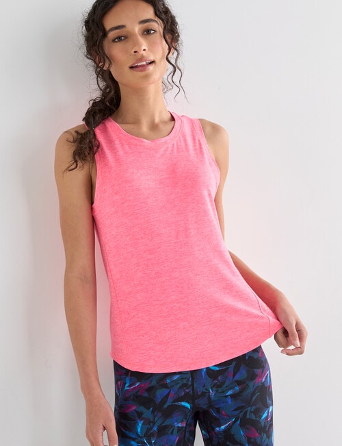 Superfit Limitless Tank Top, Neon Pink product photo