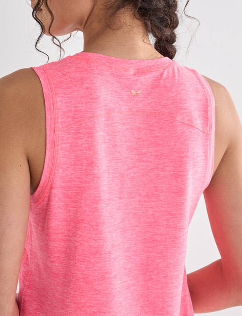 Superfit Limitless Tank Top, Neon Pink product photo View 04 L