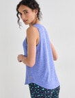 Superfit Limitless Tank Top, Electric Indigo product photo