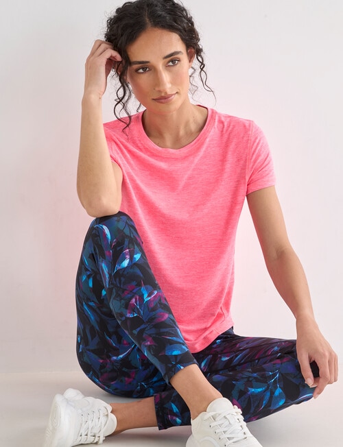 Superfit Limitless Short Sleeve Tee, Neon Pink product photo