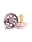 FRIGG Fairy Latex Pacifier, Pink, 6-18m, 2-Pack product photo