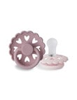 FRIGG Fairy Silicone Pacifier, Pink, 0-6m, 2-Pack product photo