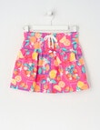 Mac & Ellie Fruits Knit Skort, Fuchsia product photo