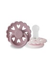 FRIGG Fairy Silicone Pacifier, Pink, 6-18m, 2-Pack product photo