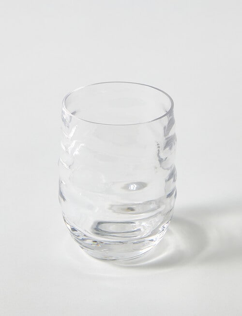 Terrace Wave Stemless Tumbler, Clear product photo