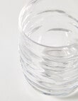 Terrace Wave Stemless Tumbler, Clear product photo View 02 S
