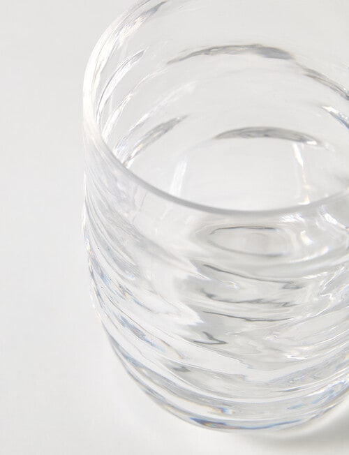 Terrace Wave Stemless Tumbler, Clear product photo View 02 L