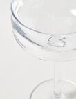 Terrace Wave Coupe Glass, Clear product photo View 02 S