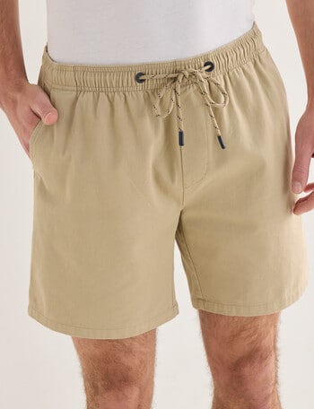 Tarnish Staple Shorts, Sand product photo