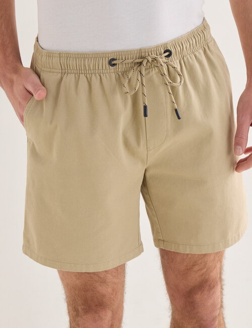 Tarnish Staple Shorts, Sand product photo